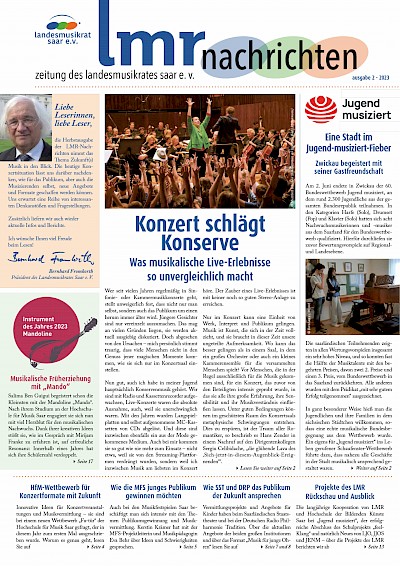 LMR-NACHRICHTEN 2/2023 Cover